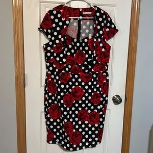 Womens fitted dress 2xl